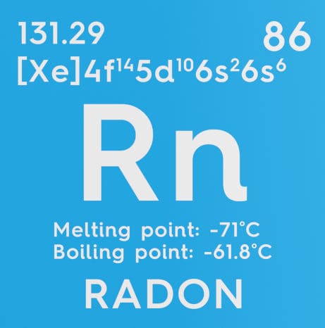 gas radon naturale