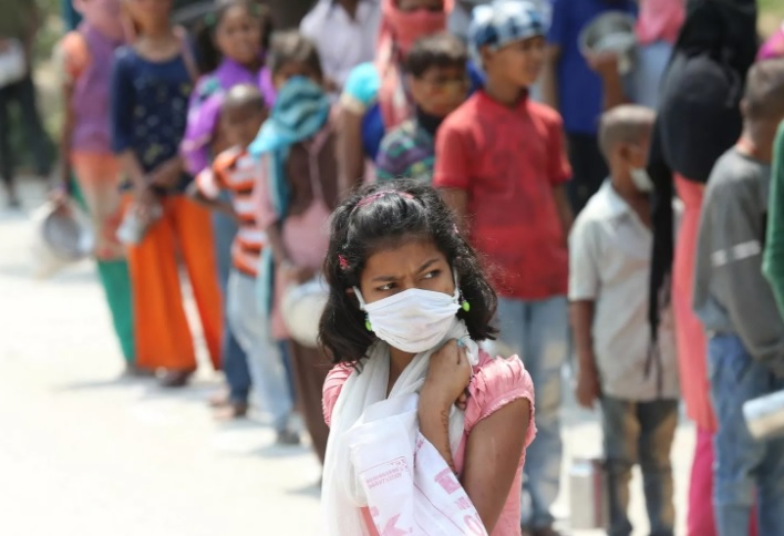 Covid in India numeri.