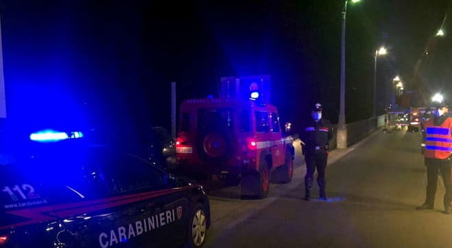 soccorsi sul ponte di vidor