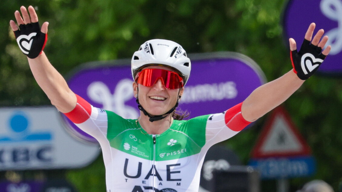 Borghini trionfa al Giro d'Italia.