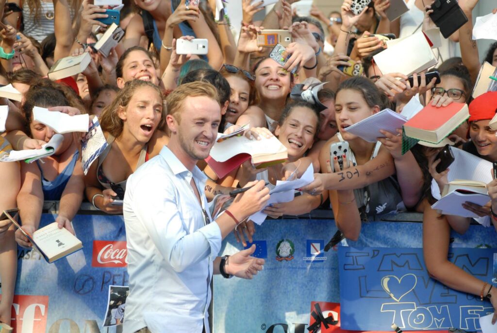 Tom Felton al Giffoni 2023.