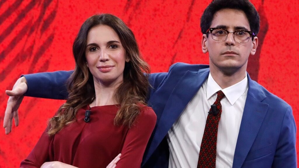 Emanuela Fanelli e Valerio Lundini.