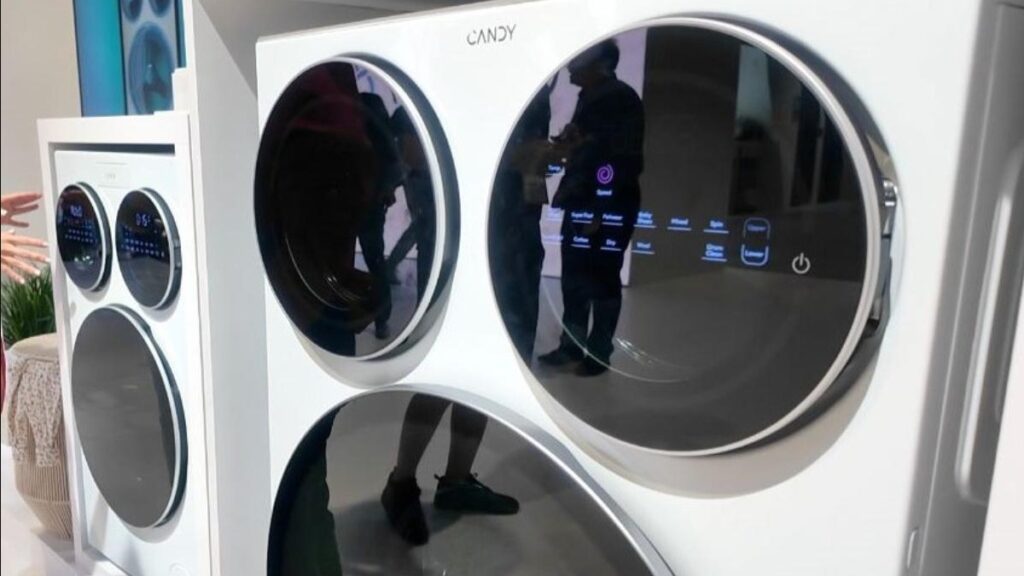 La trilavatrice Candy.